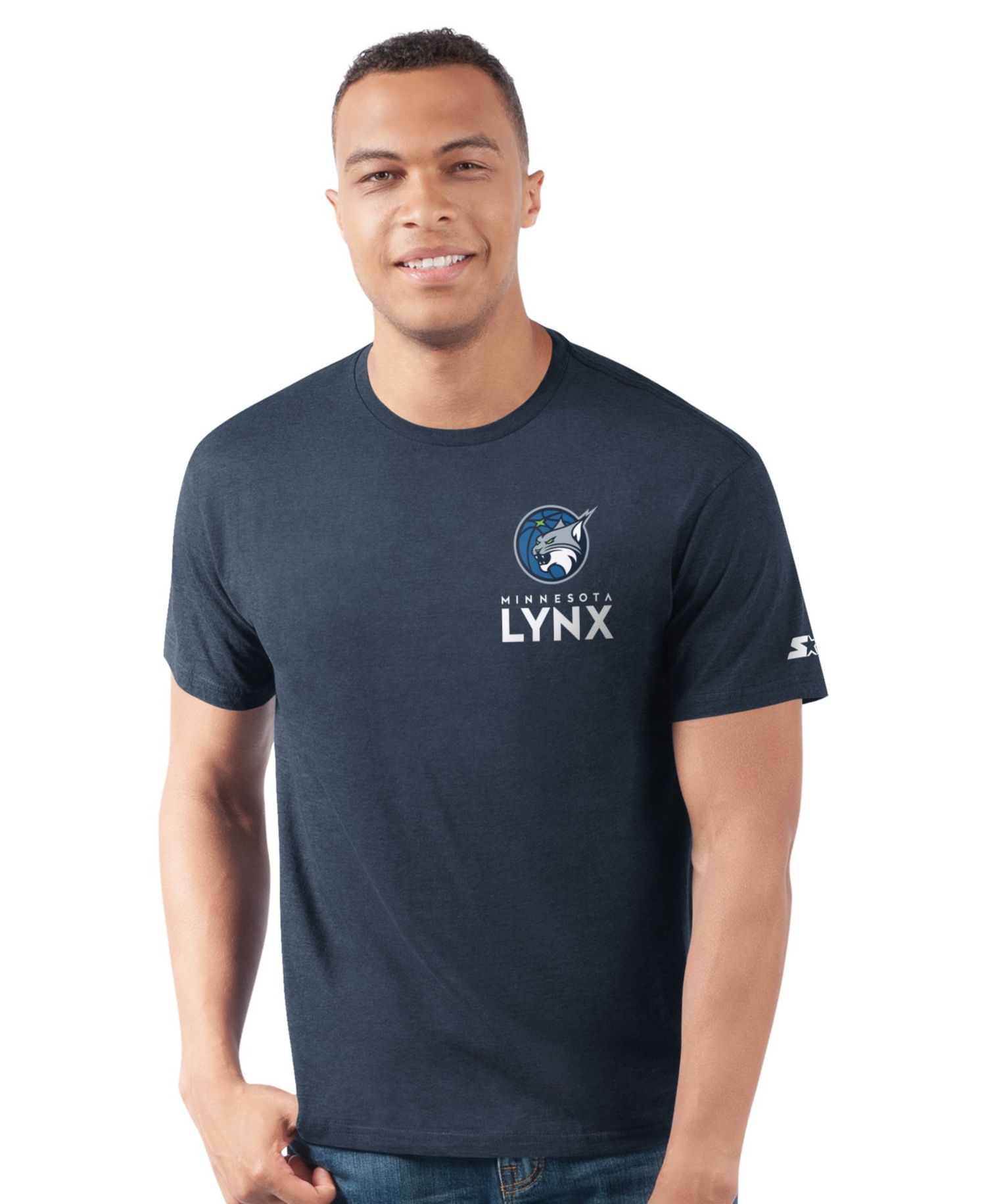 Men's Navy Minnesota Lynx WNBA 30th Anniversary Prime Time T-Shirt