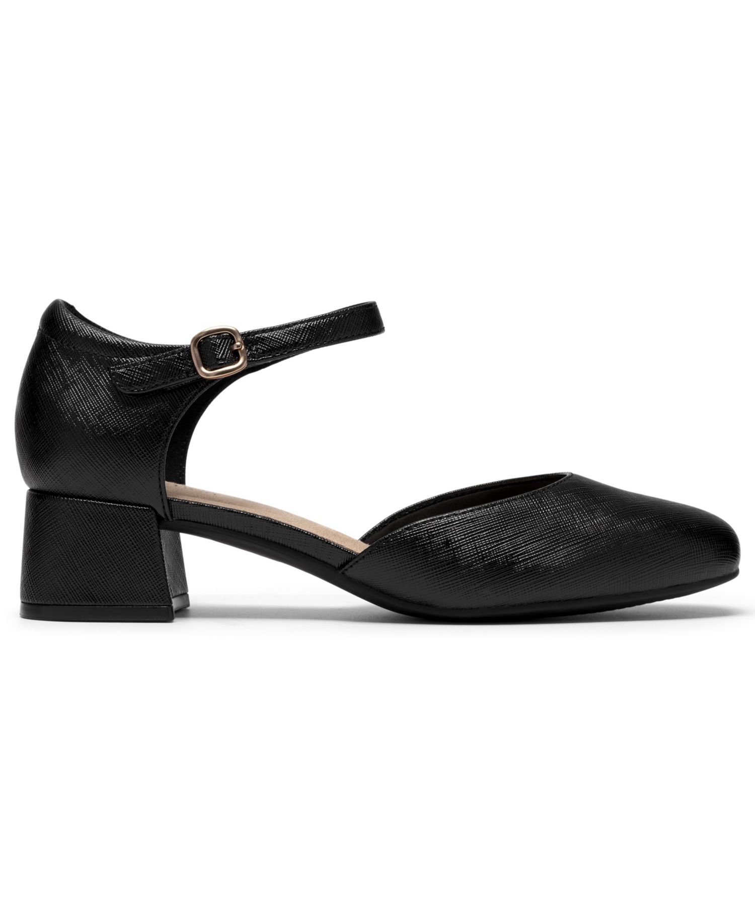 Women's Iridessa Block Heel Ankle Strap Pumps