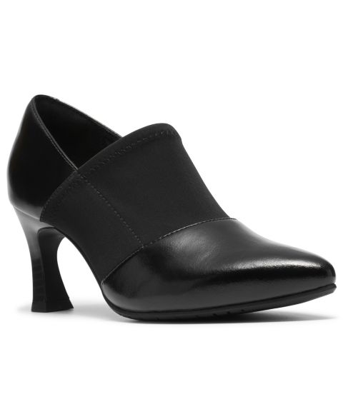 Женские туфли Clarks Tammitha Sleek Pointed-Toe Leather Pumps, цвет: Чёрный кожаный
