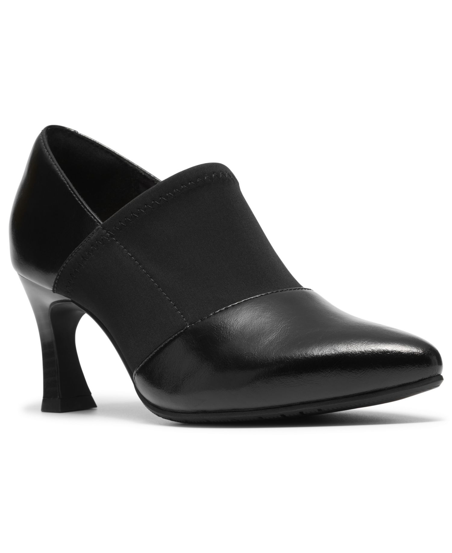Women's Tammitha Sleek Pointed-Toe Leather Pumps