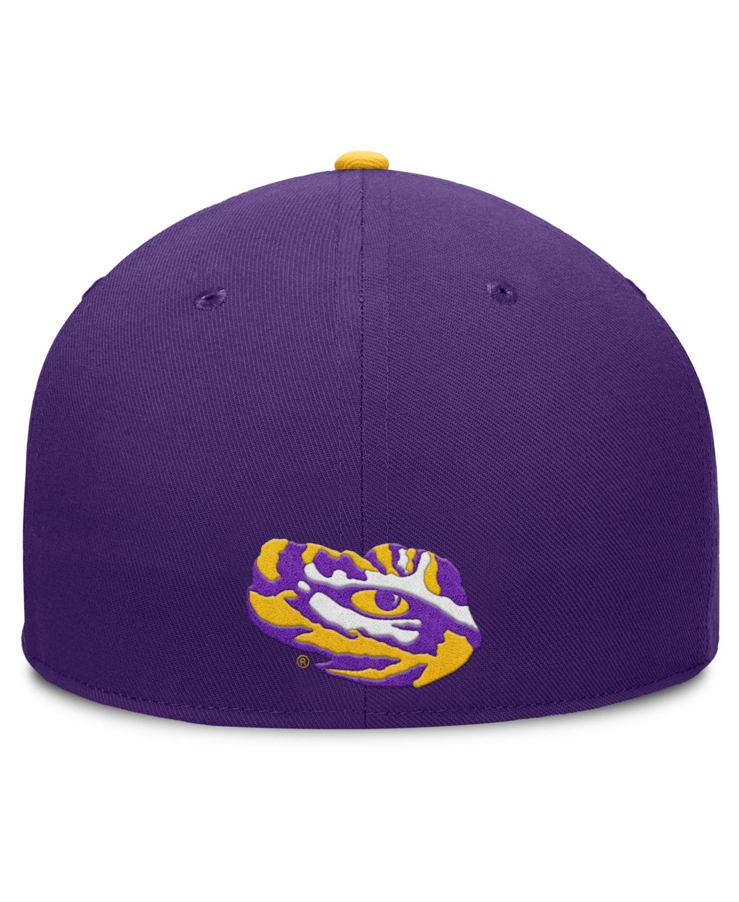 Мужская кепка Fanatics Purple LSU Tigers Pick Off Fitted Hat — фото 4