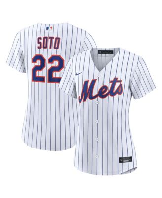 Women's Juan Soto White New York Mets Home Replica Jersey