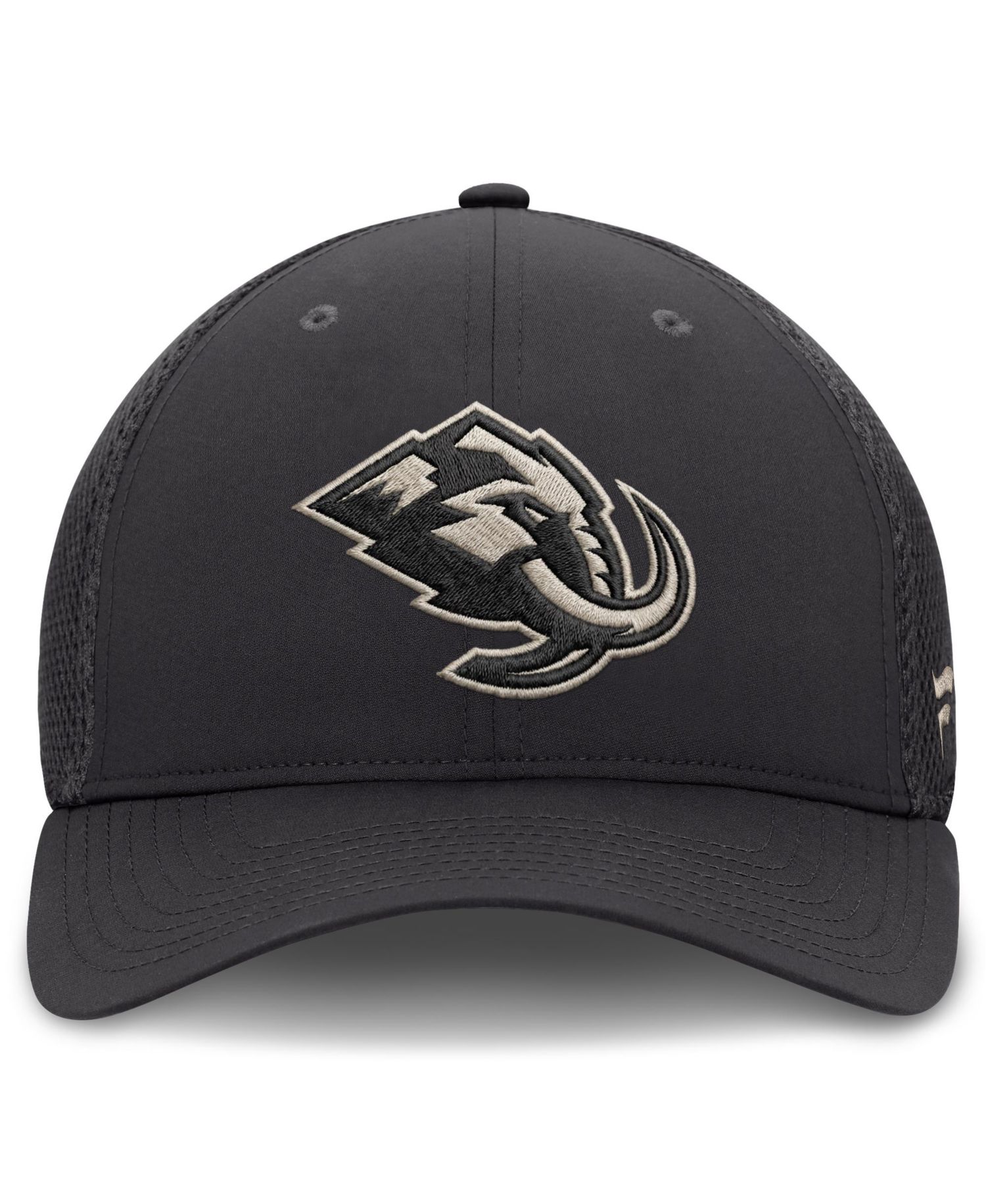 Men's Charcoal Utah Mammoth Road Meshback Stretch Hat