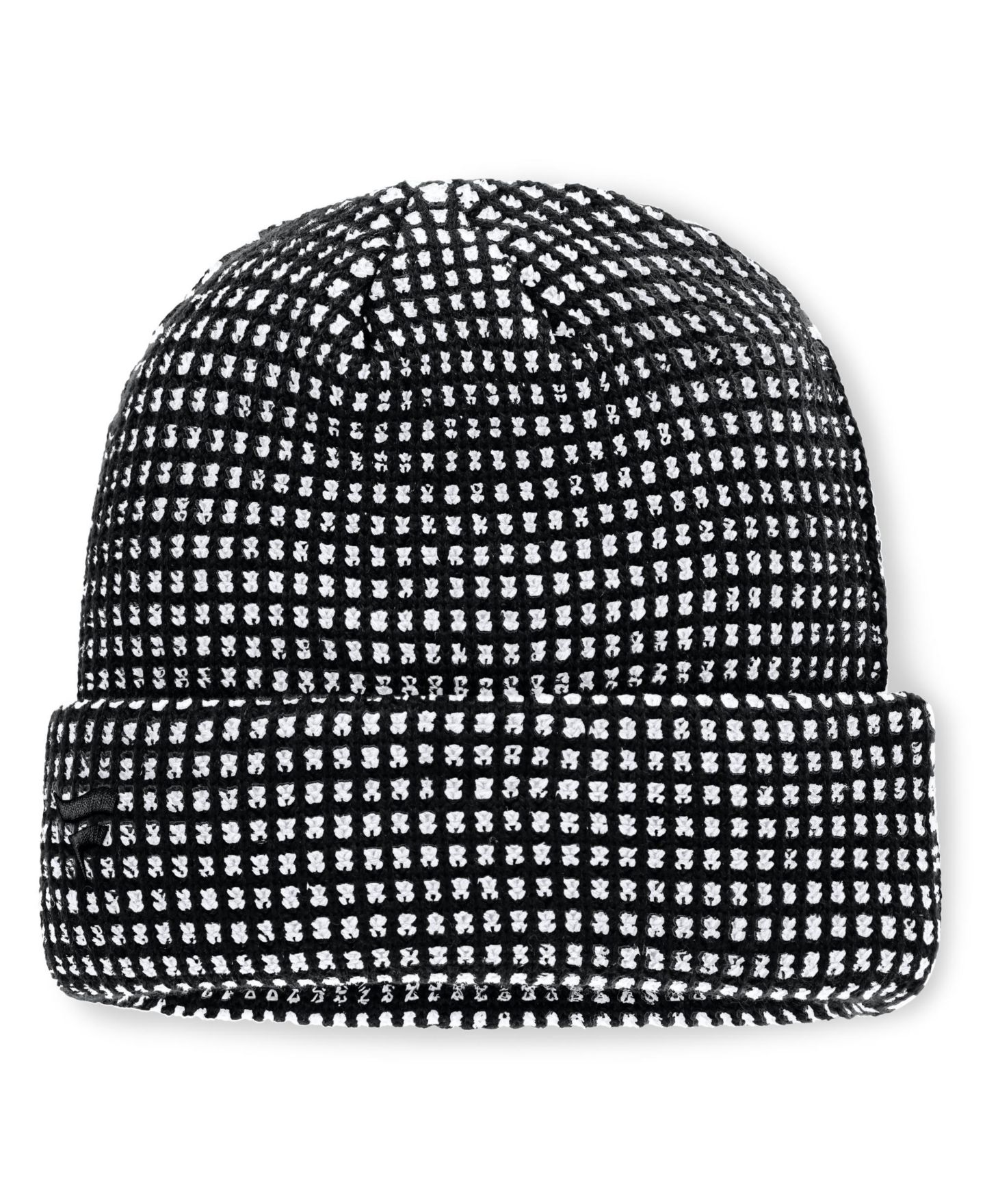 Мужская шапка Fanatics Black Utah Mammoth Fundamental Scheme Ribbed Cuffed Knit Hat — фото 2