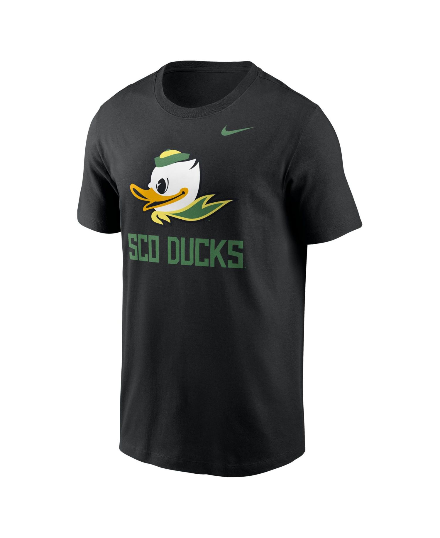 Men's Black Oregon Ducks Primetime Logo Mantra T-Shirt
