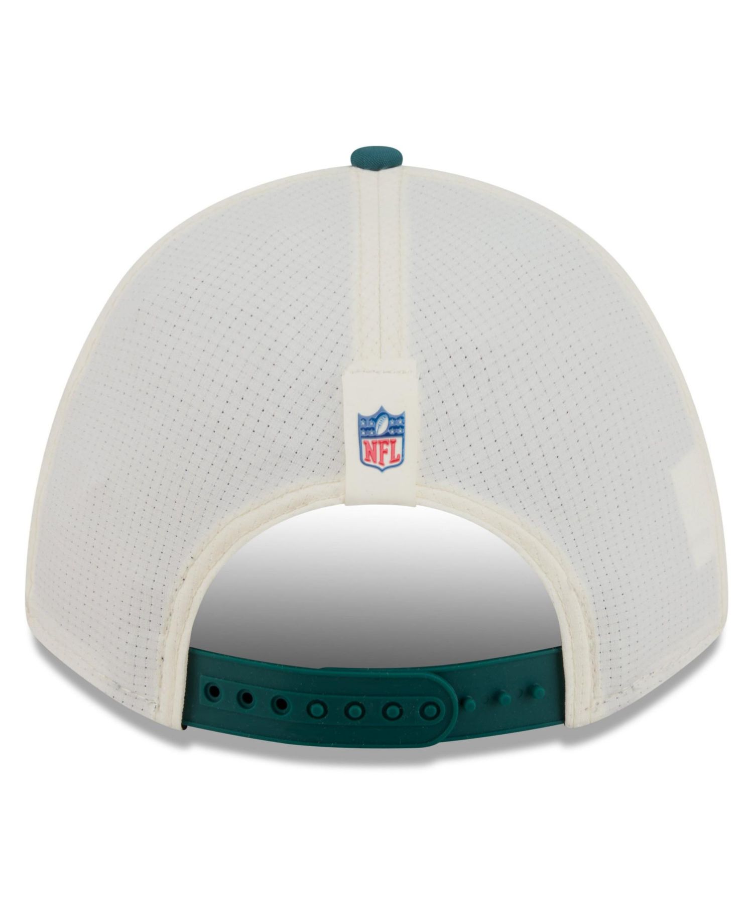 Big Boys and Girls Cream/Midnight Green Philadelphia Eagles 2026 Training Camp 9FORTY M-Crown Adjustable Hat