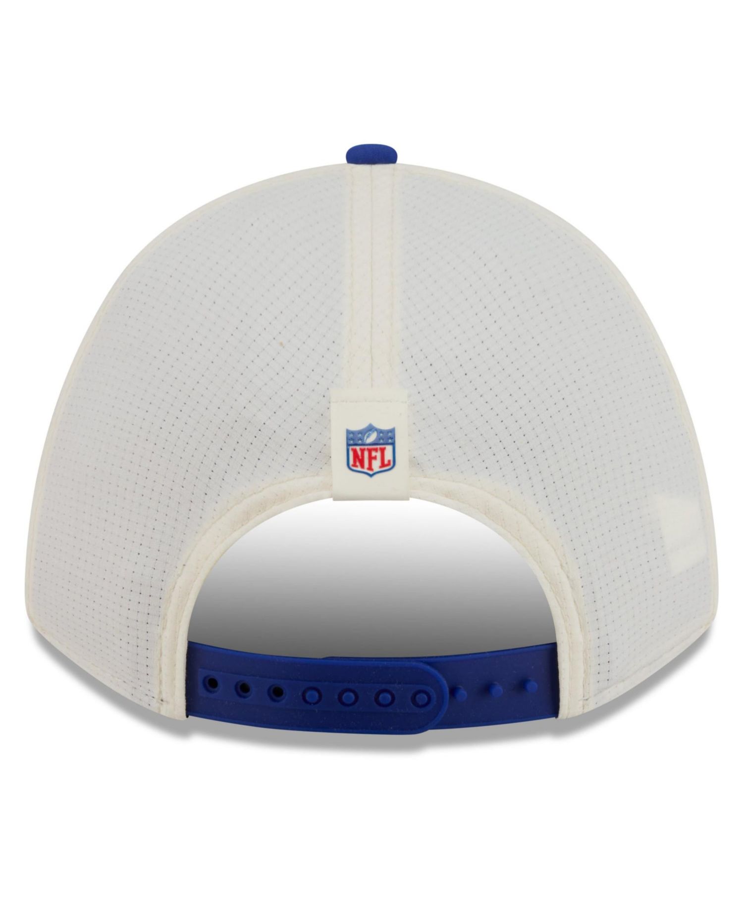 Big Boys and Girls Cream/Royal Buffalo Bills 2026 Training Camp 9FORTY M-Crown Adjustable Hat