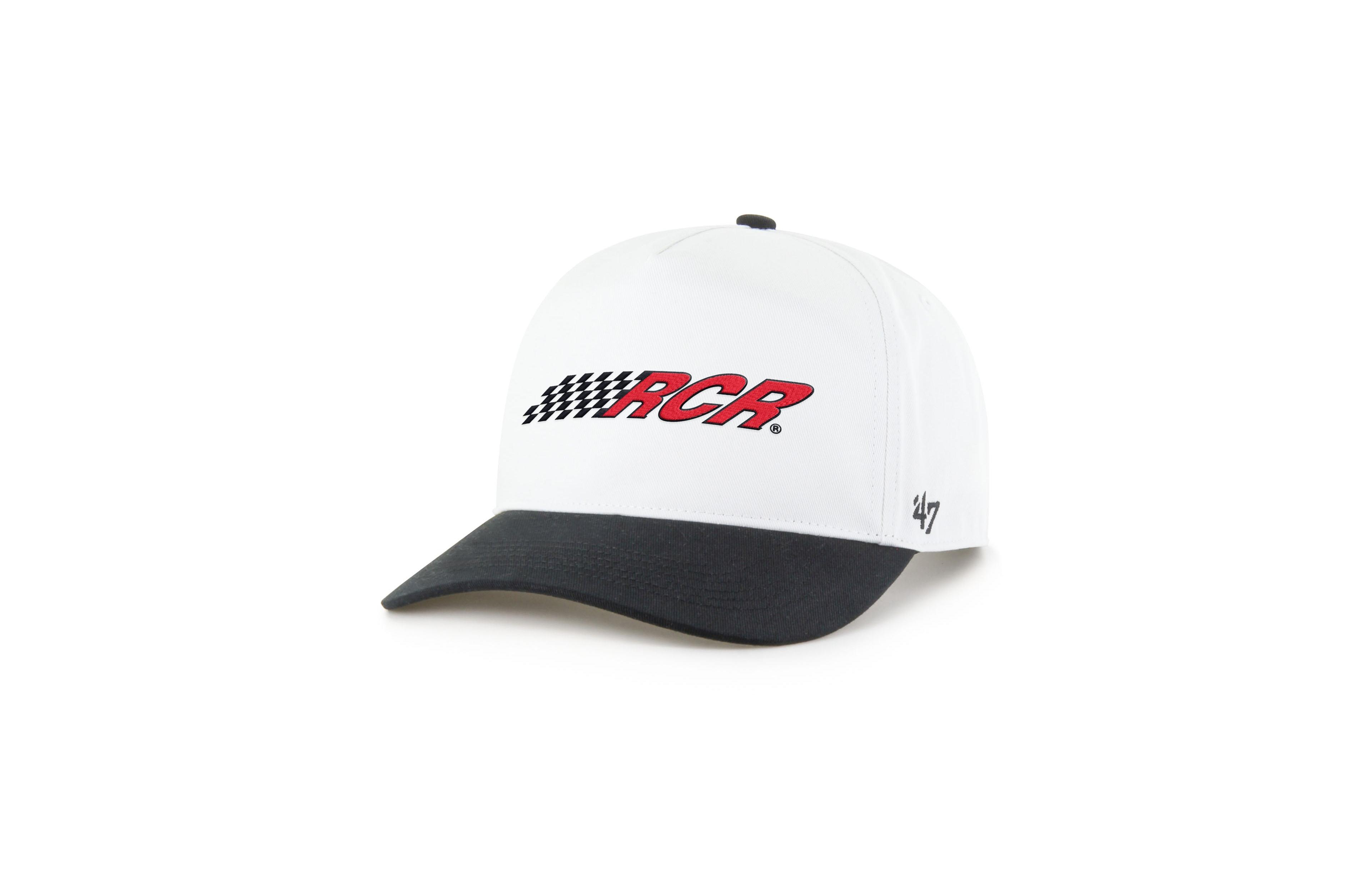 Men's '47 White/Black Richard Childress Racing Nascar Two-Tone Team Adjustable Hitch Hat