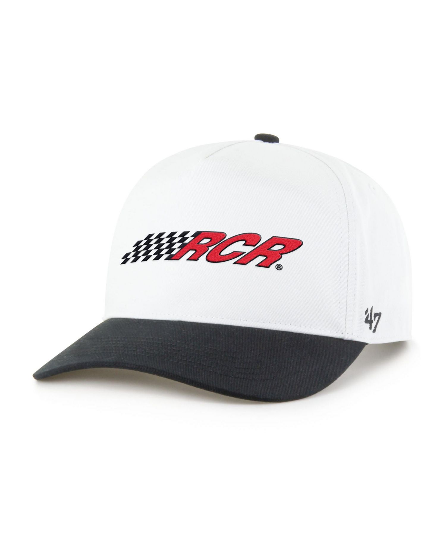 Men's '47 White/Black Richard Childress Racing NASCAR Two-Tone Team Adjustable Hitch Hat