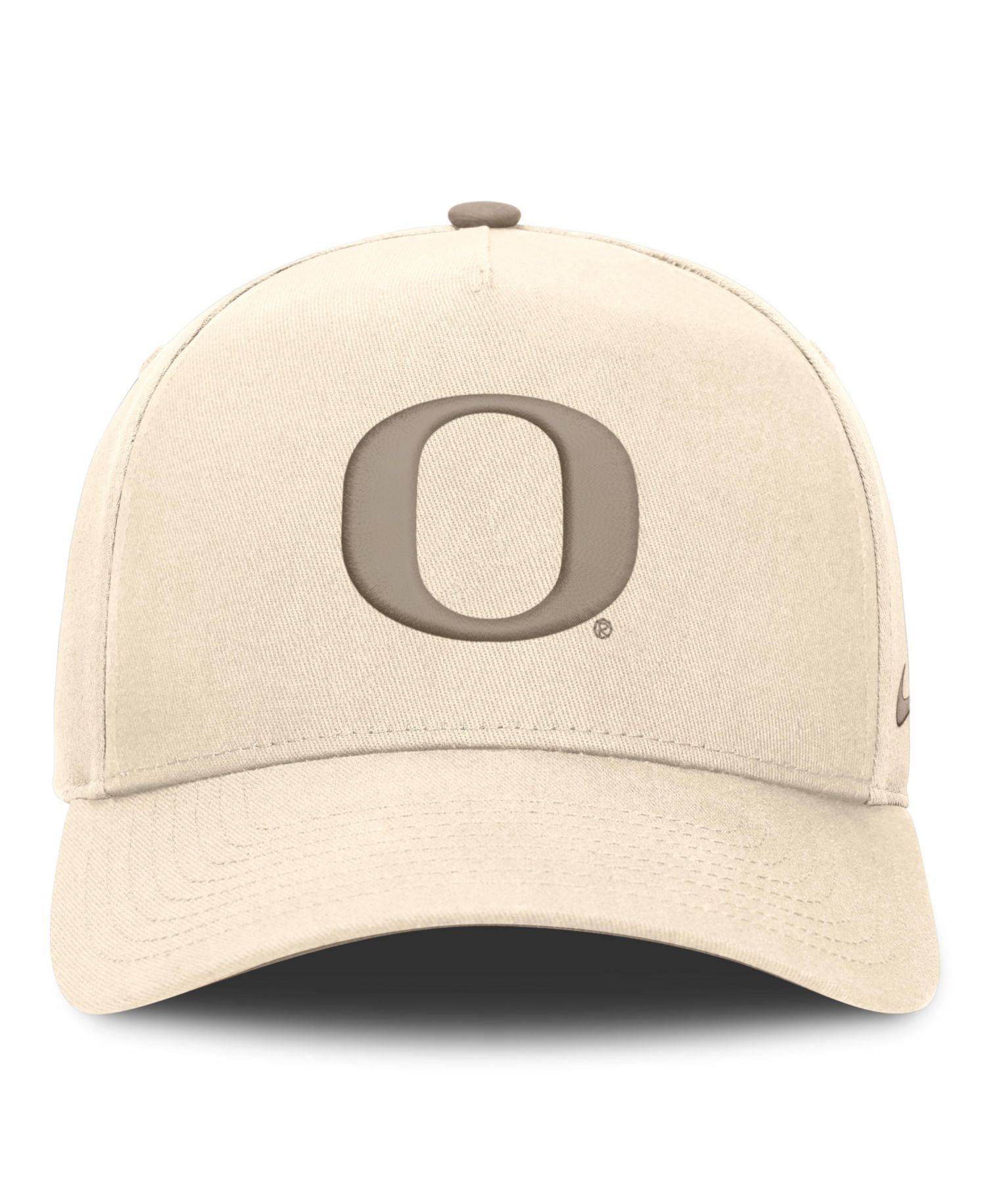 Men's Natural Oregon Ducks Rise Adjustable Hat