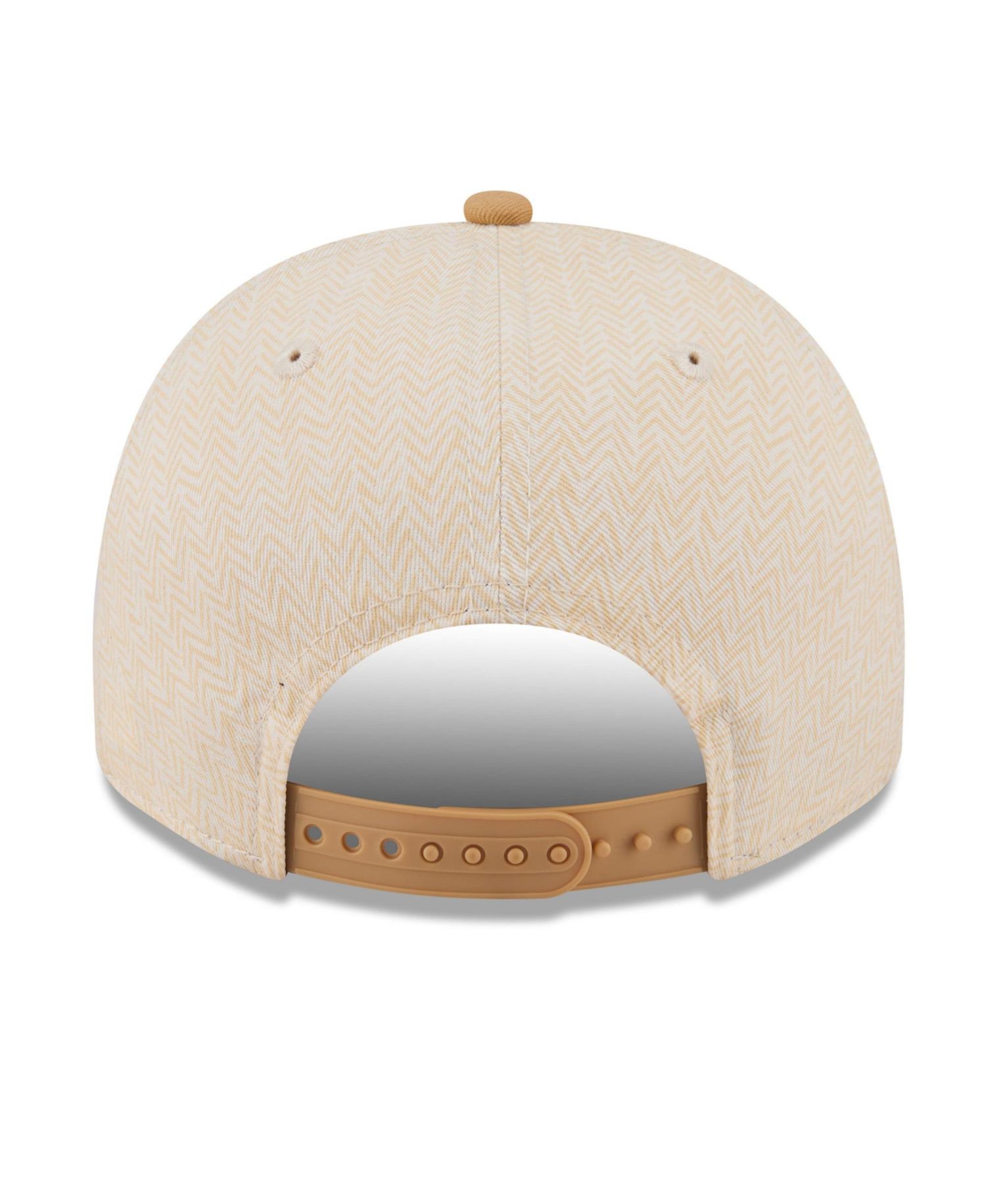 Men's Cream Boston Celtics Herringbone 9FIFTY A-Frame Snapback Hat