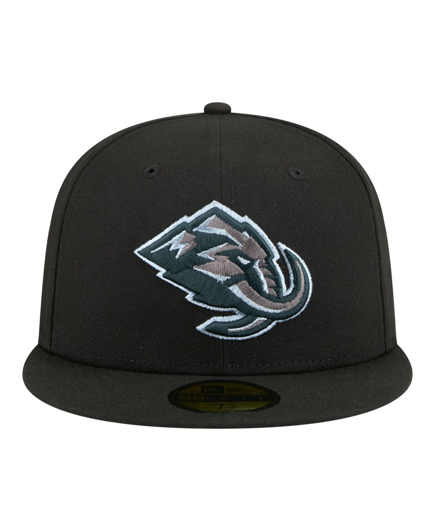 Men's Black Utah Mammoth Color Pop 59FIFTY Fitted Hat
