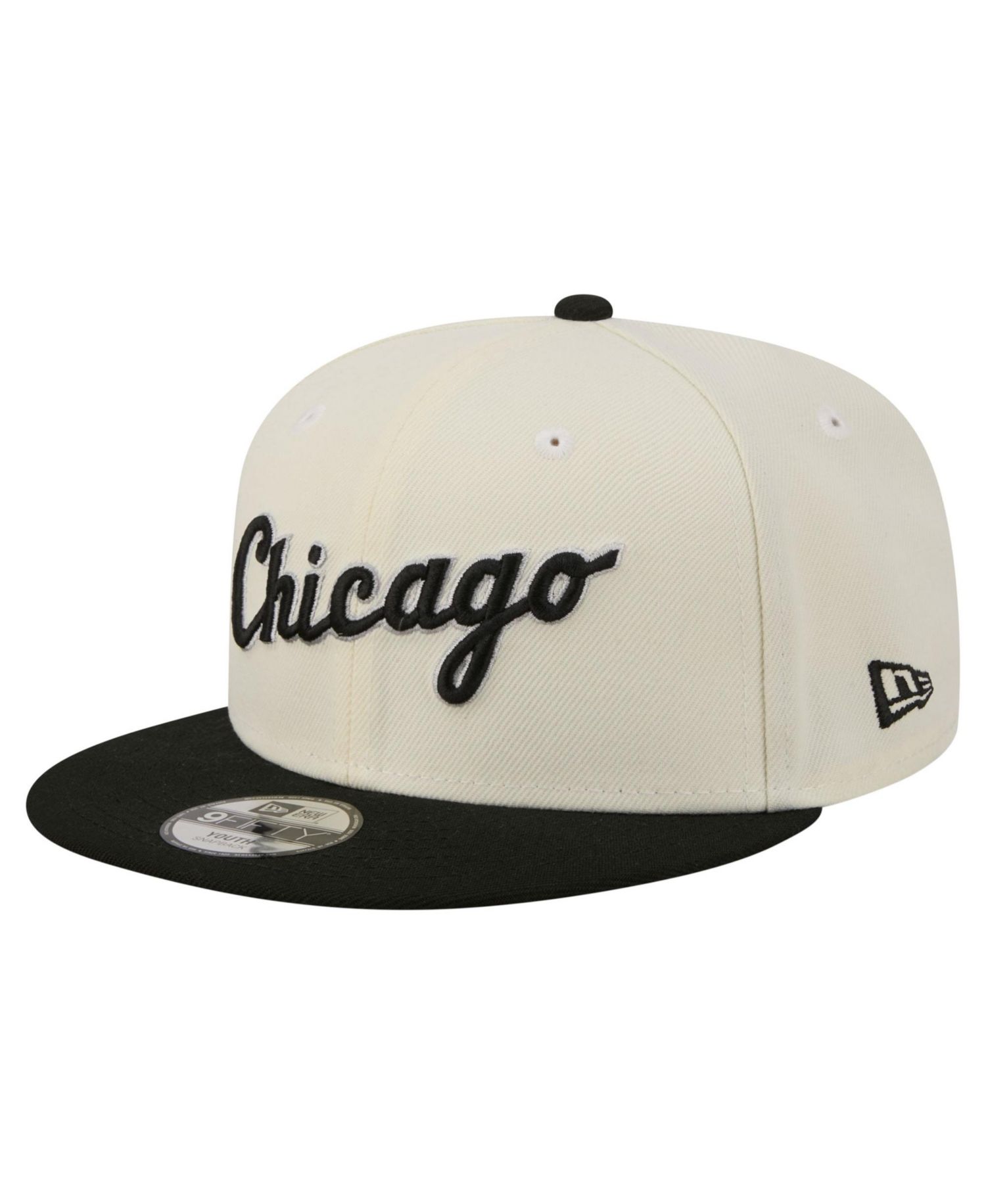 Big Boys and Girls White Chicago White Sox Two-Tone 9FIFTY Snapback Hat