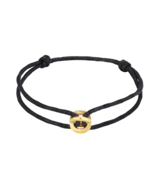 Men's Gold-Tone Stainless Steel Infinity Bracelet
