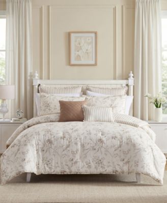 Branch Toile Cotton 7-Piece Comforter Set, King