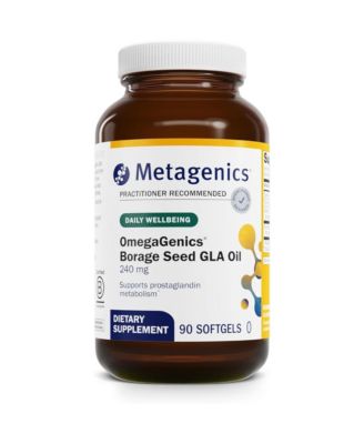 OmegaGenics Borage Seed GLA Oil 240 mg - Gamma-Linolenic Acid (GLA) Supplement - Supports Cellular, Skin and Heart Health - 90 Softgels