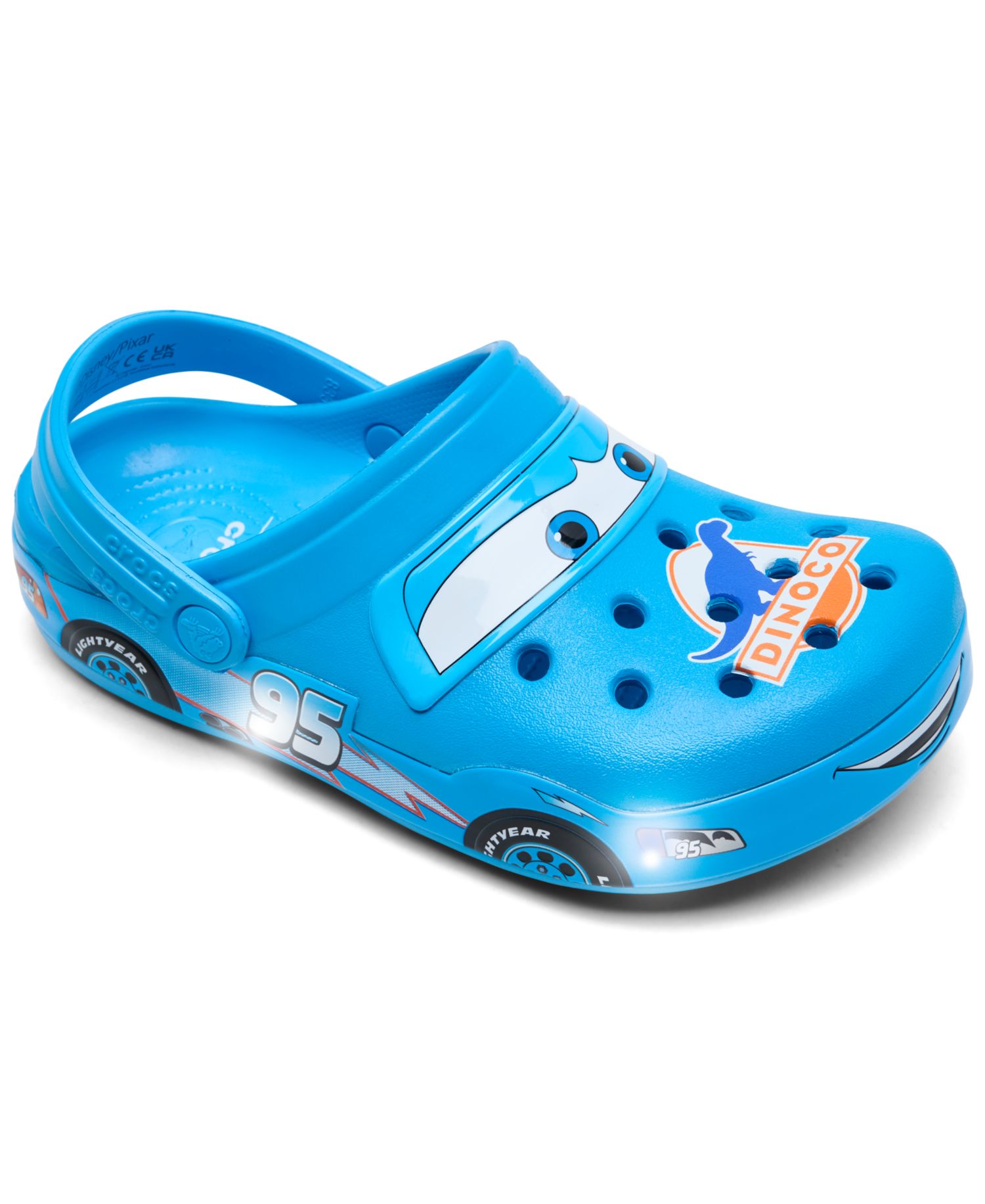 Little Boys' Dinoco Lightning McQueen Clogs from Finish Line