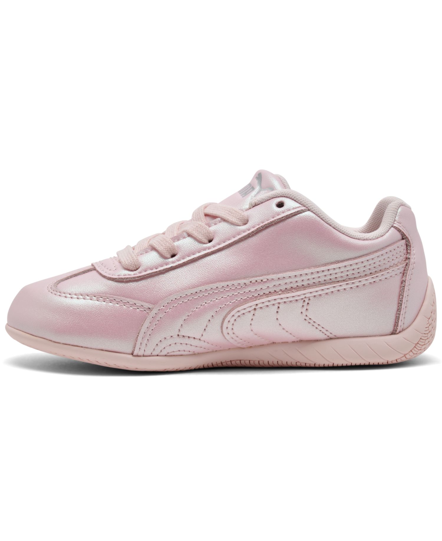 Little Girls' Speedcat OG Suede and Leather Retro Sneakers from Finish Line