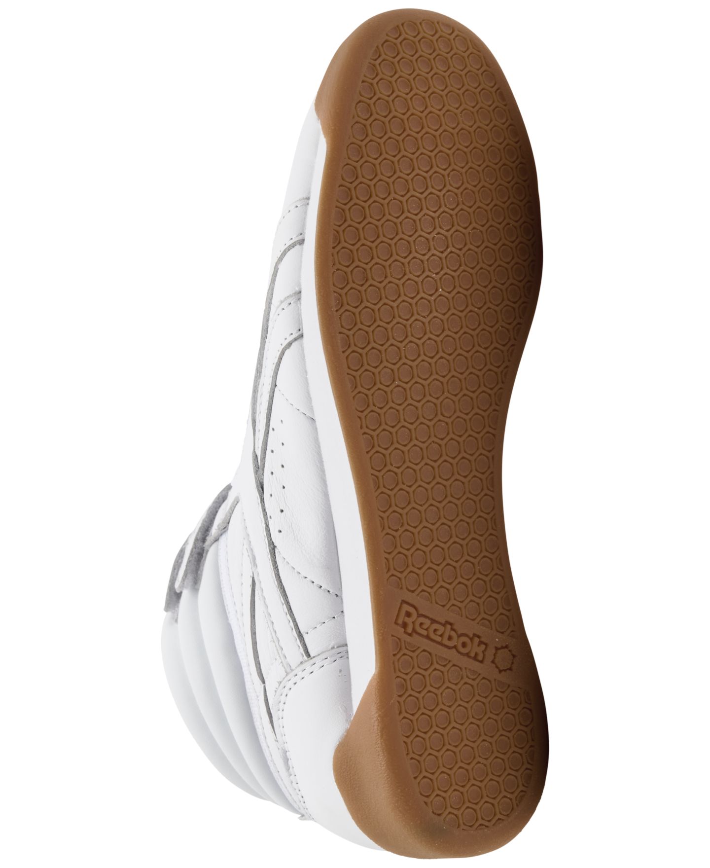 Женские кроссовки Reebok Freestyle High-Top Retro, цвет: Белый / Синий — фото 6