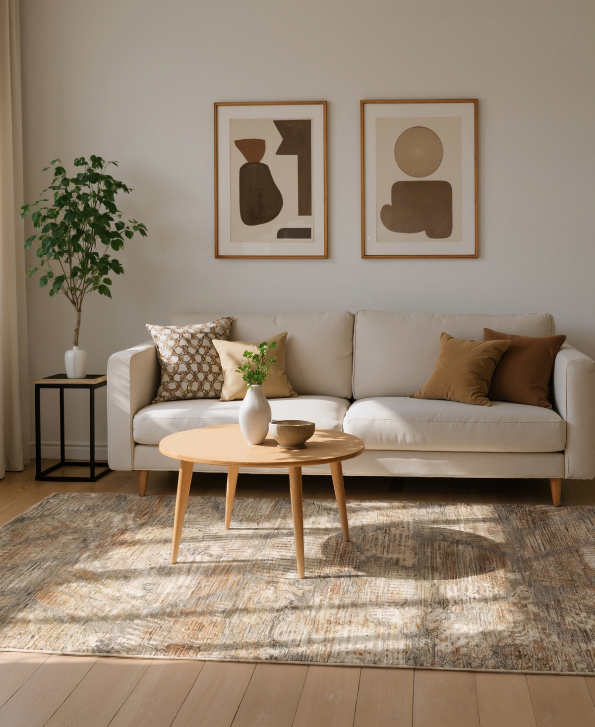 Mink Home Castille CSL330 4'x6' Area Rug
