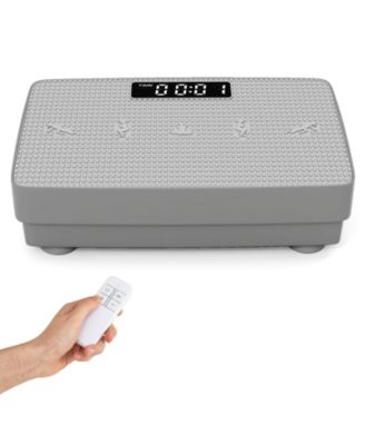 Compact Vibration Plate with Gravity Sensor and Remote, 220-lb Cap