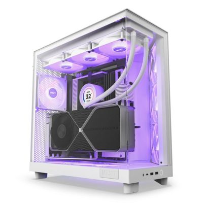 H6 Flow RGB Compact Dual-Chamber ATX Mid-Tower Airflow Computer Case