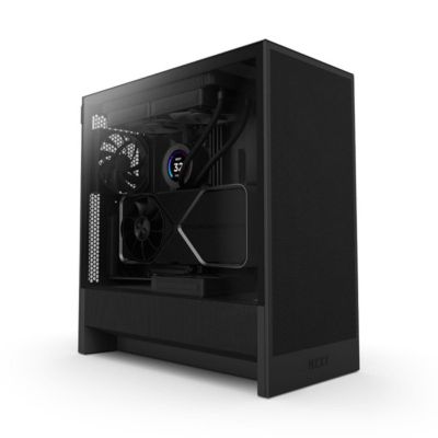 H5 Flow Tempered Glass Airflow ATX Mid-Tower Case for ATX Motherboards