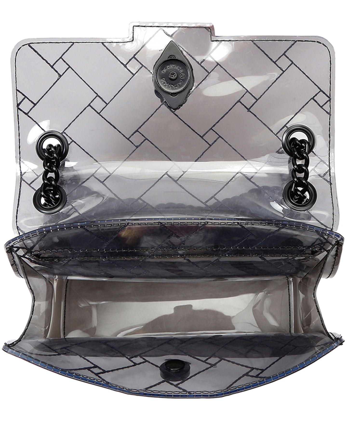Женская сумка Kurt Geiger London Mini Kensington Vinyl Crossbody, цвет: Чёрный — фото 5