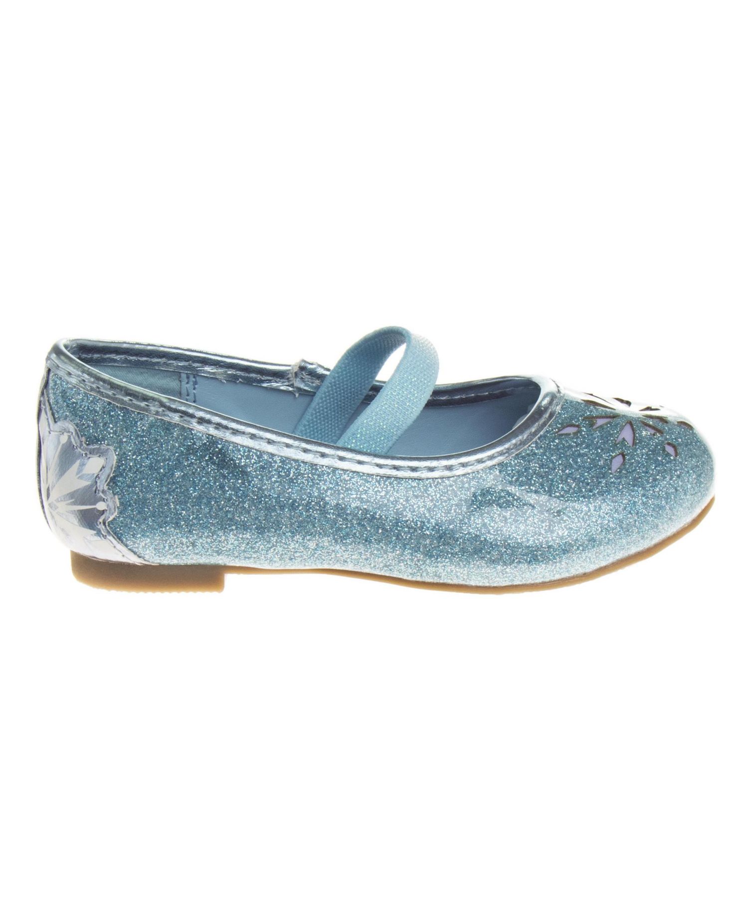 Big Girls Frozen Flat Shoes Girls' ( 6 to 11 ) Fun Character Design Easy On/Off Comfort Fit Dress Style Sparkly Detail Toddler