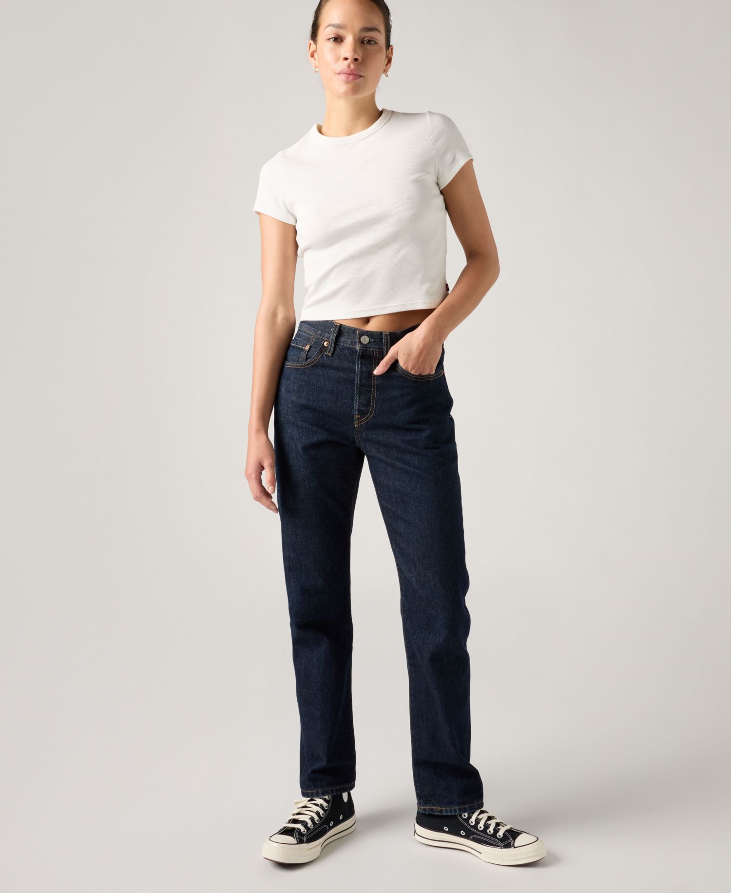 Trendy Plus Size 501 Original-Fit Straight-Leg Jeans