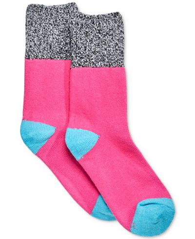 Hot Sox Colorblock Marled Boot Socks