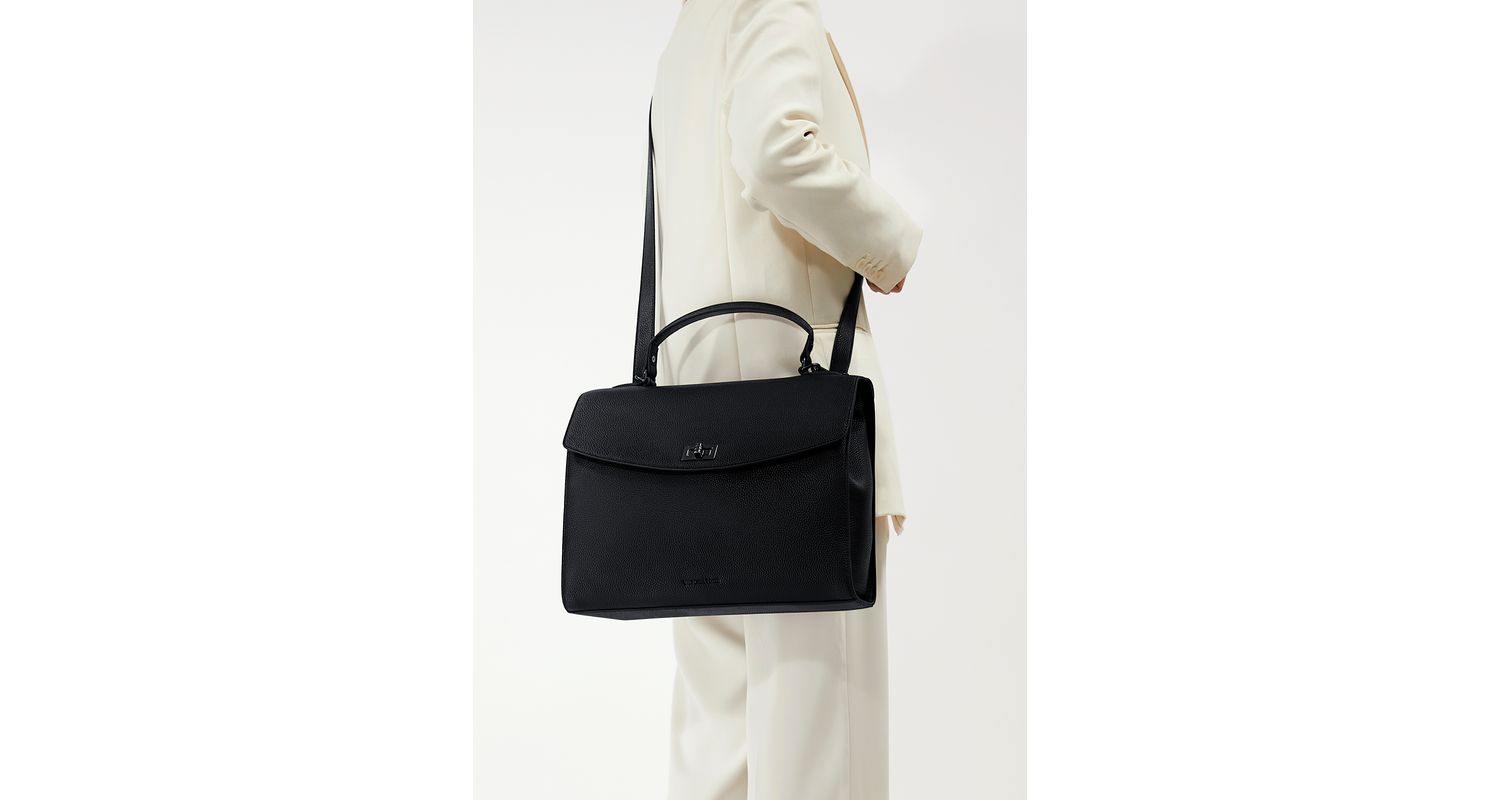 Women's Potter Water-Resistant Leather Convertible 13" Laptop Backpack