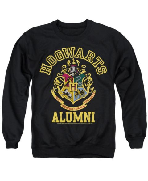 Мужская толстовка Harry Potter Hogwarts Alumni Crewneck, цвет: Чёрный