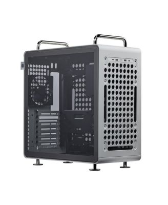 QUBE 540 Compact Tempered-Glass ATX Mid-Tower Case, Compatible with ATX Motherboards