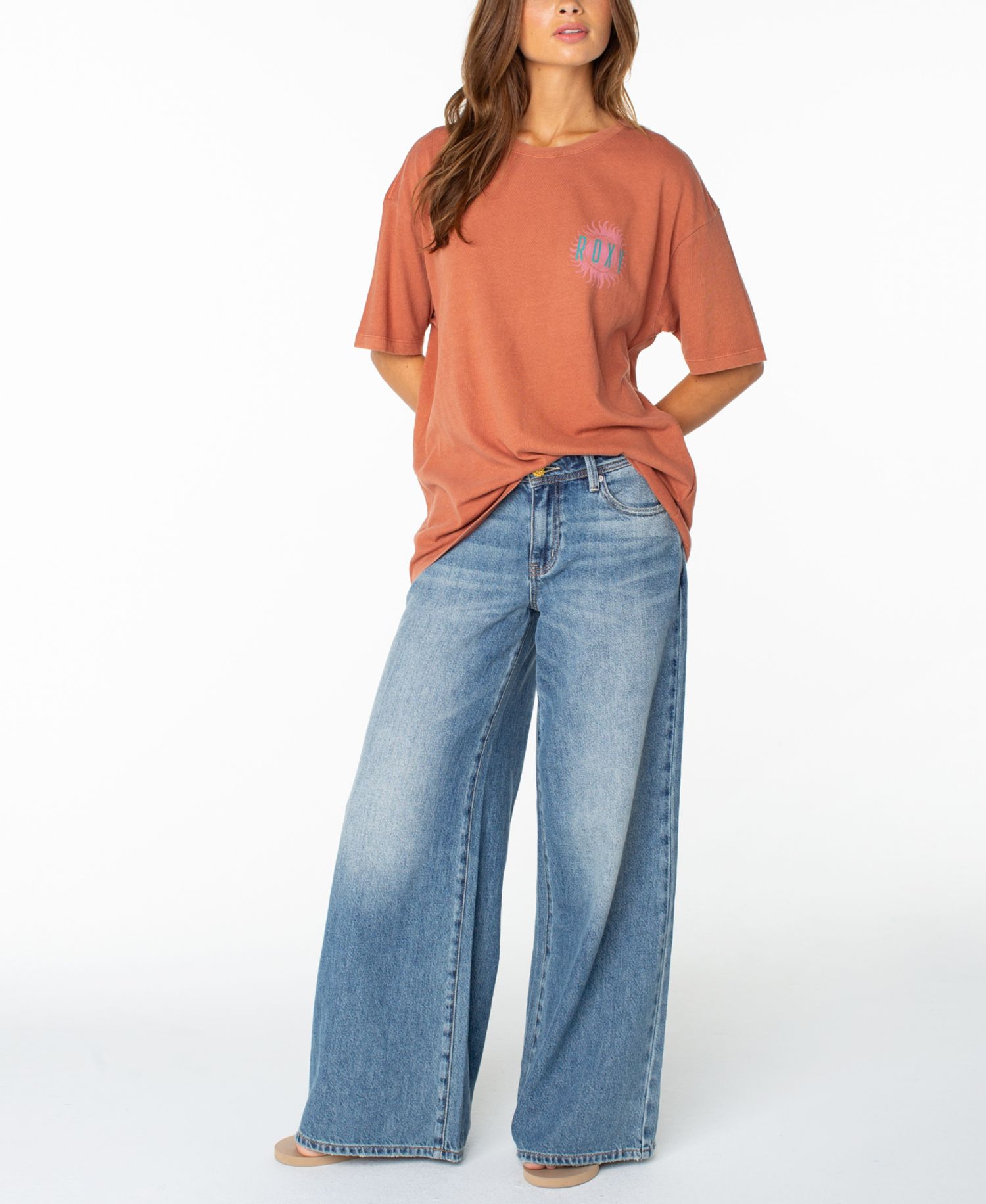 Women's Sun Club Graphic Drop-Shoulder T-Shirt