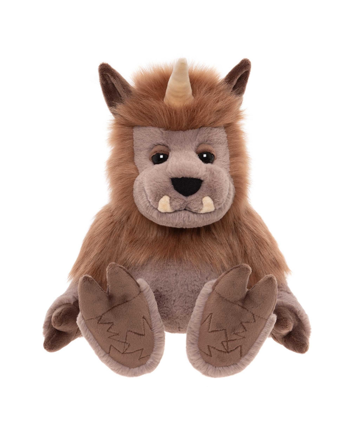 Charlie Bears Quarry - 11" Tall - Ogre Soft Plush Toy