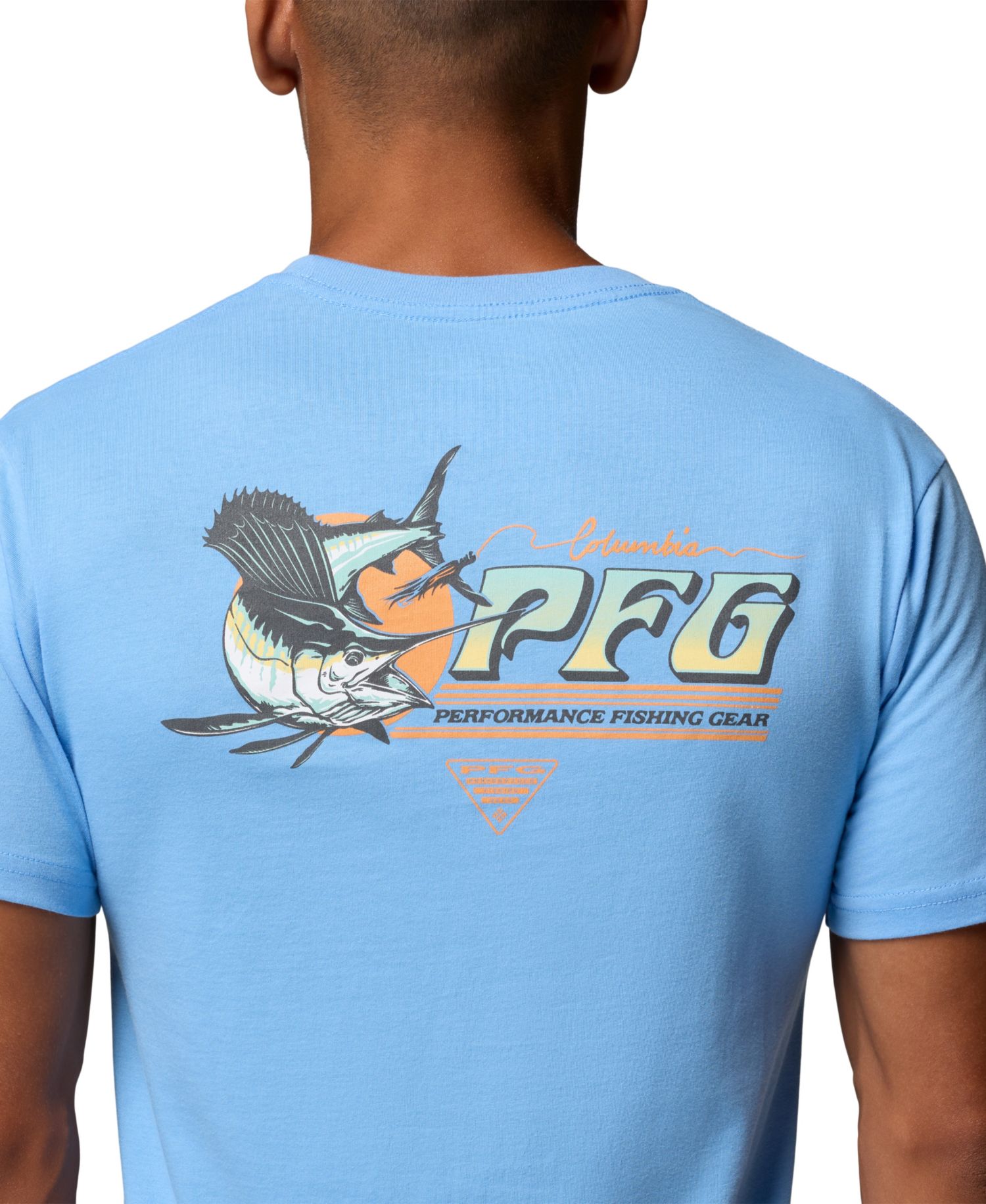 Men's Fishing Bosch Crewneck Graphic T-Shirt