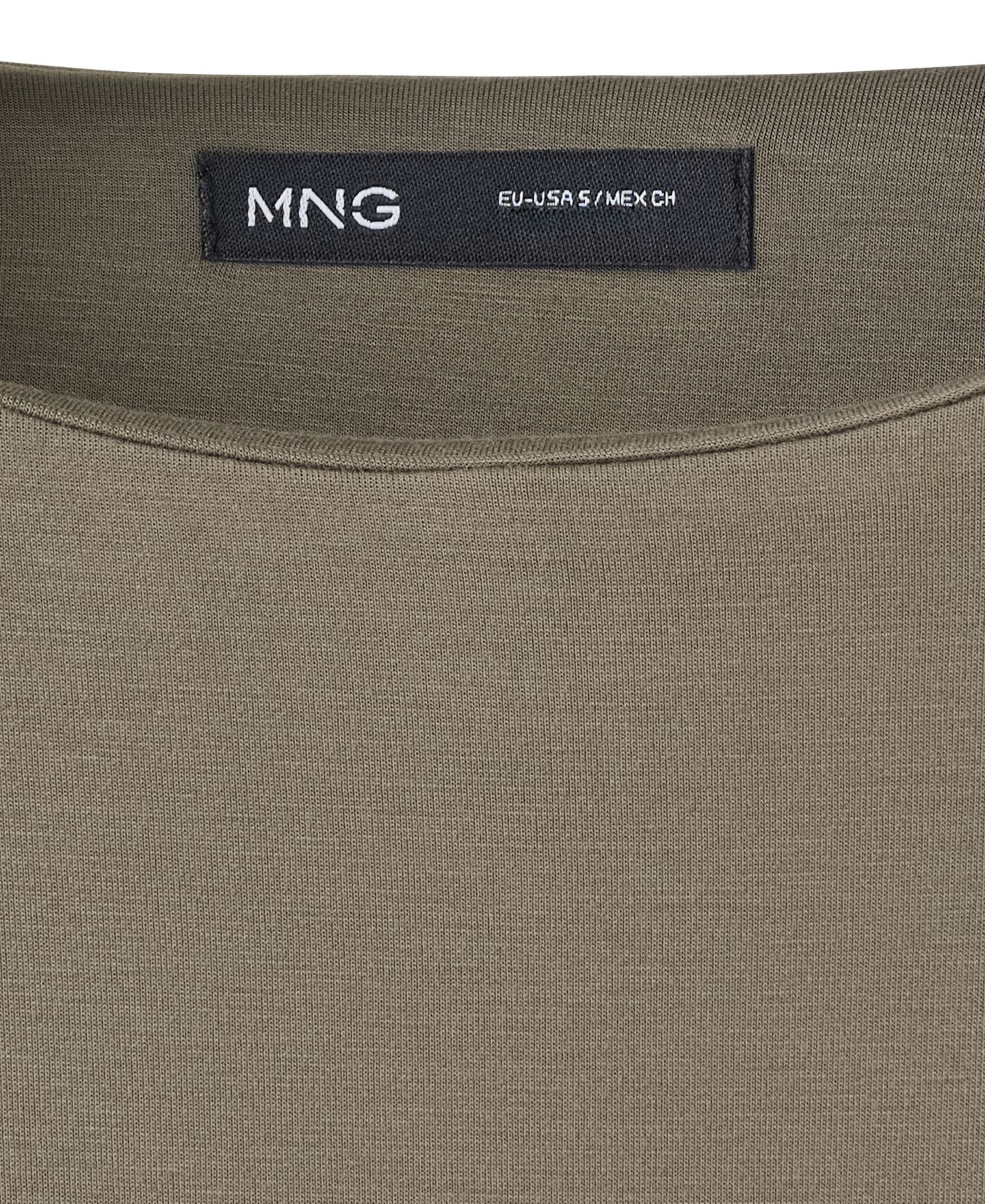 Женское платье Mango Drape-Detail Mini Body-Con, цвет: Коричневый — фото 3