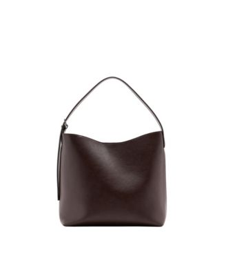 Women's Buckle Bucket Bag