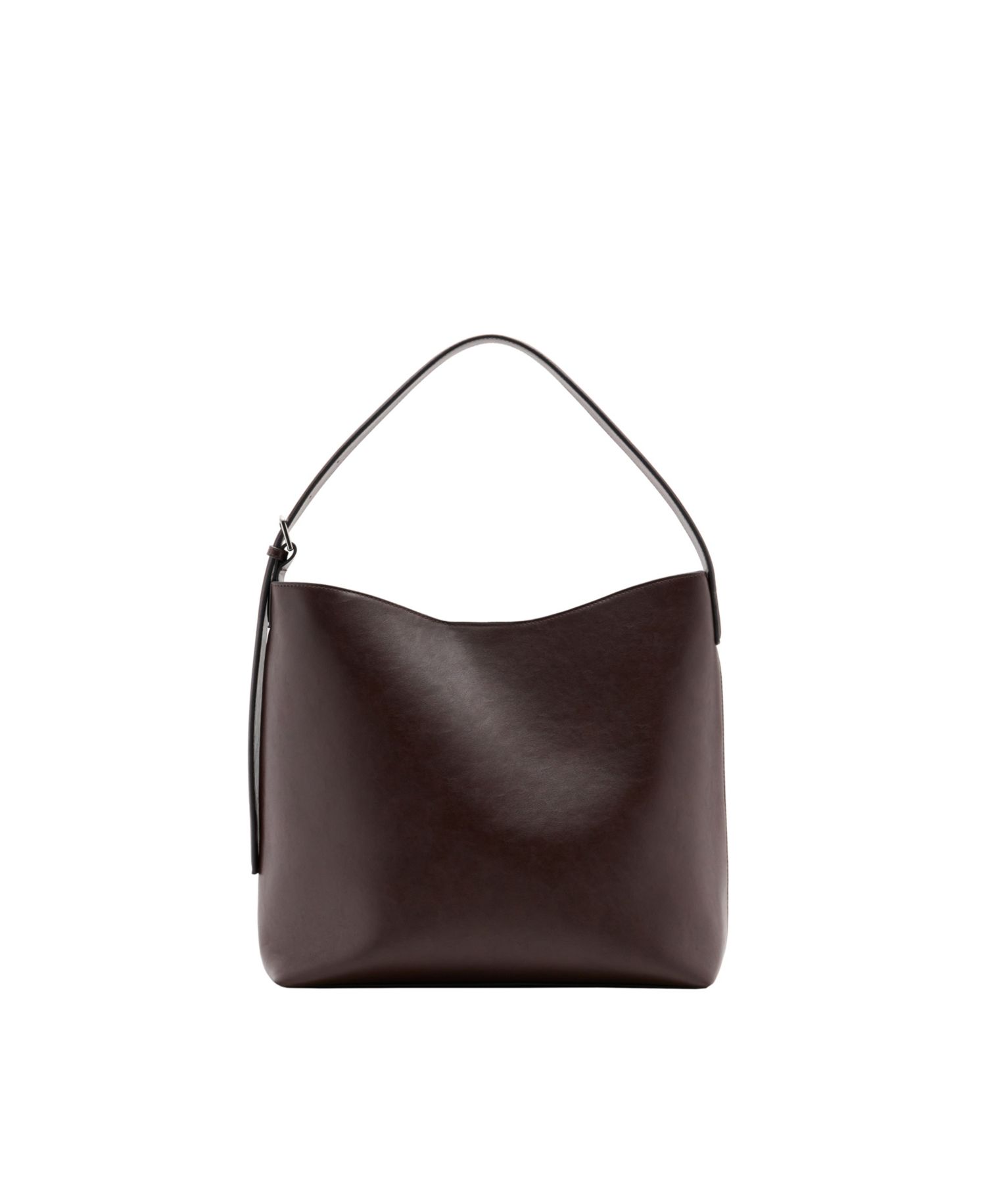 Women's Buckle Bucket Bag