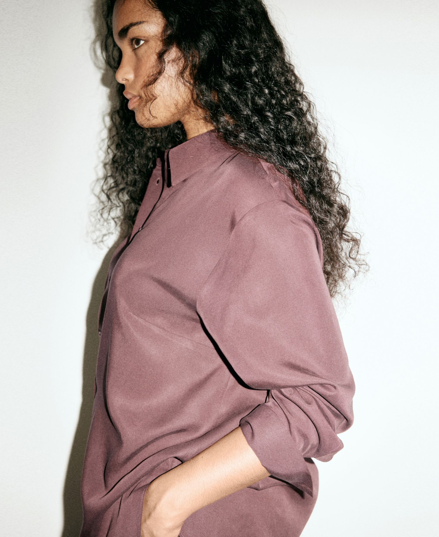 Women's Straight Lyocell Shirt