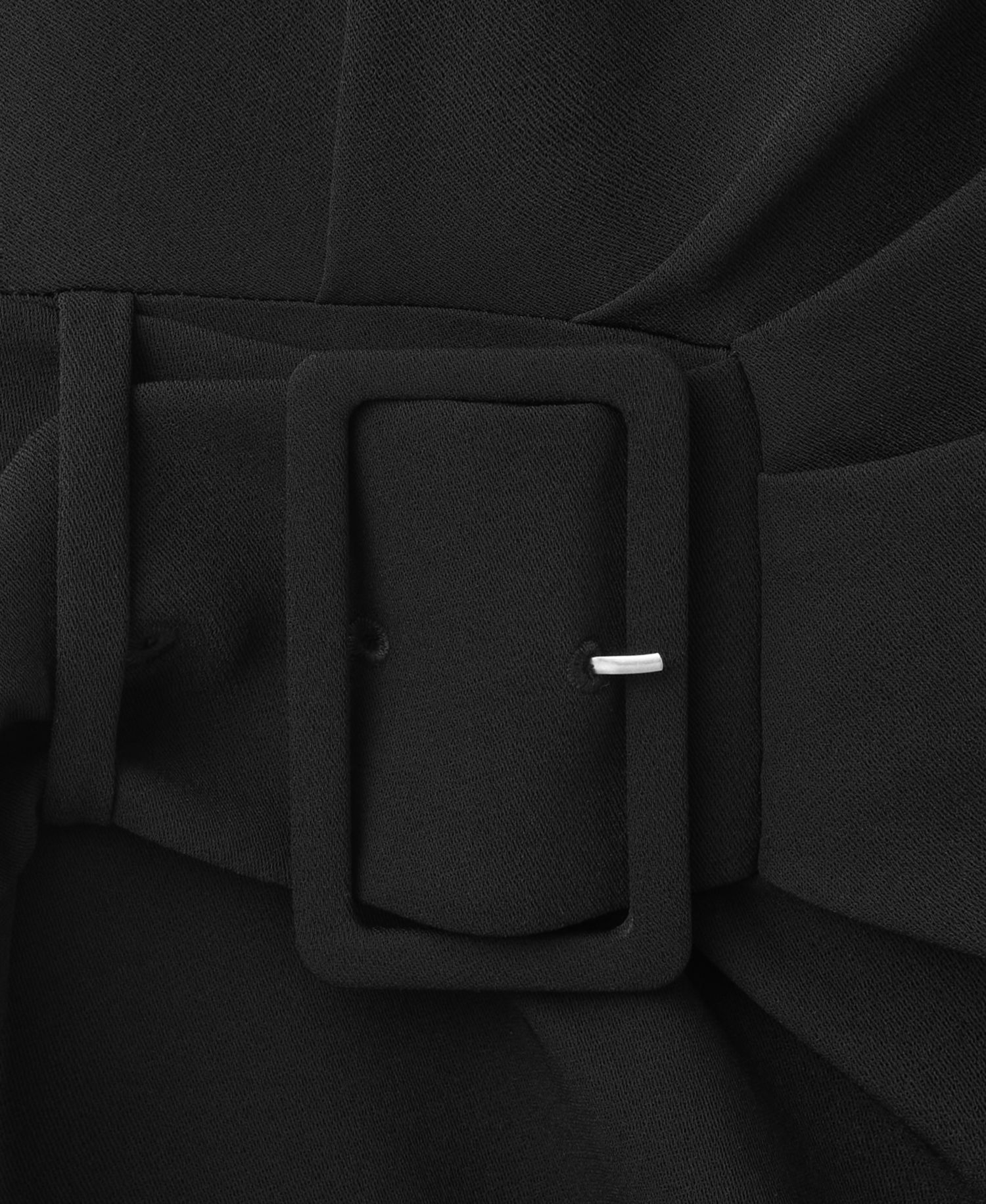 Women's Slim-Fit Ruched Belt Detail Dress