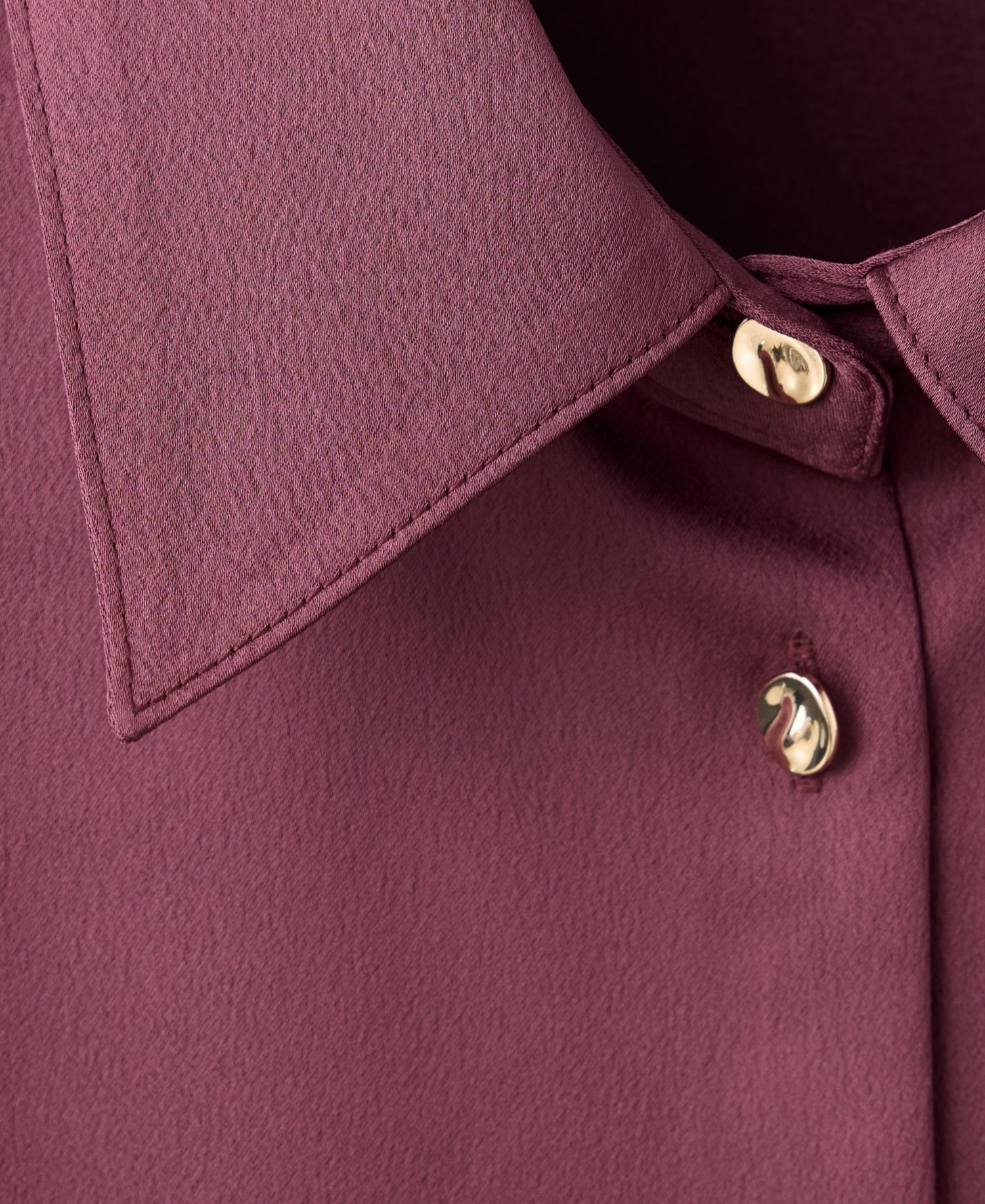 Women's Satin Regular-Fit Shirt