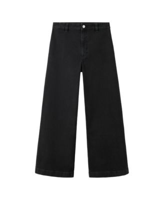 Women's Catherin High-Rise Culotte Jeans