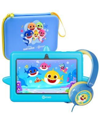 Pinkfong Baby Shark 7-Inch Kids Tablet Bundle with 32GB and 8 Learning Apps