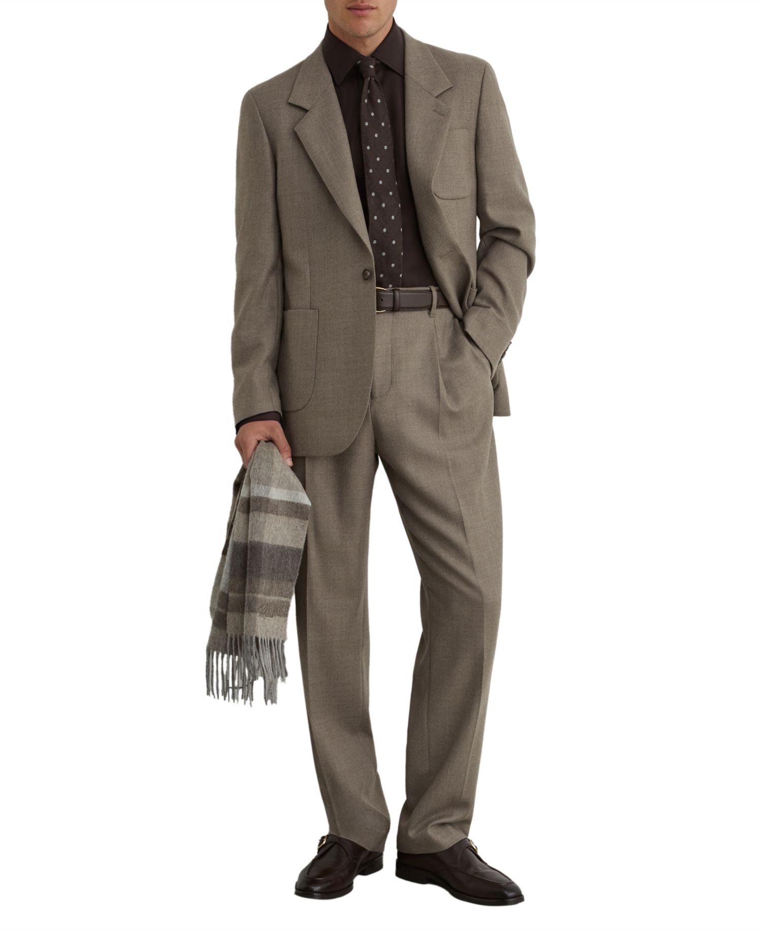 Men's Terrain Relaxed-Fit Wool-Blend Twill Single-Breasted Blazer