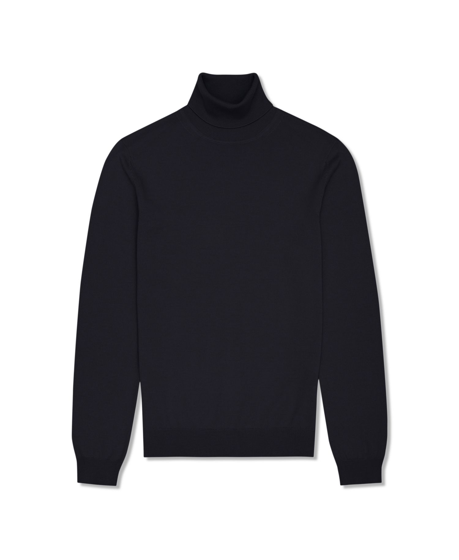 Men's Caine Merino Wool Fine-Gauge Rollneck Sweater