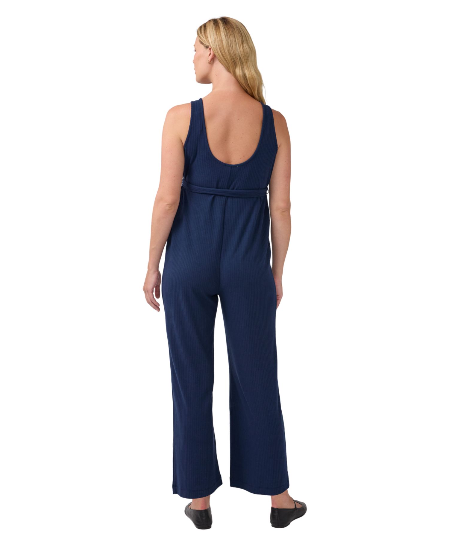 Women's Ingrid + Isabel Sleeveless Wide Leg Knit Jumpsuit