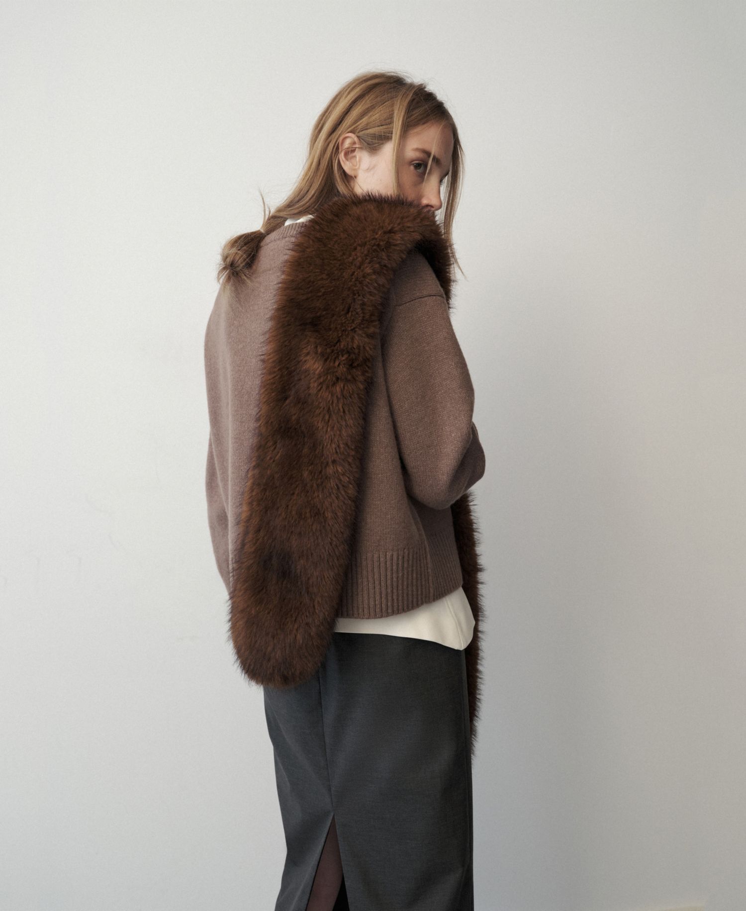 Women's Selection Crewneck Wool-Blend Sweater