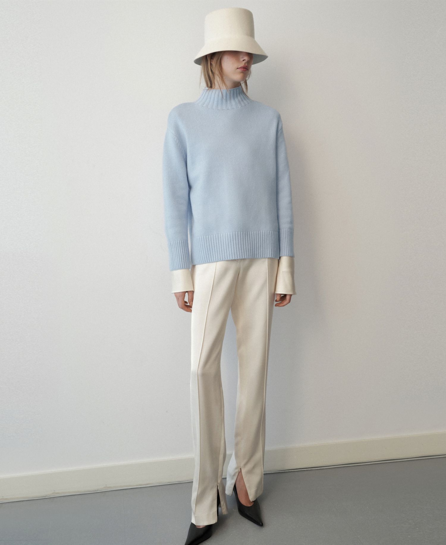 Women's Selection Wool-Blend Turtleneck Sweater